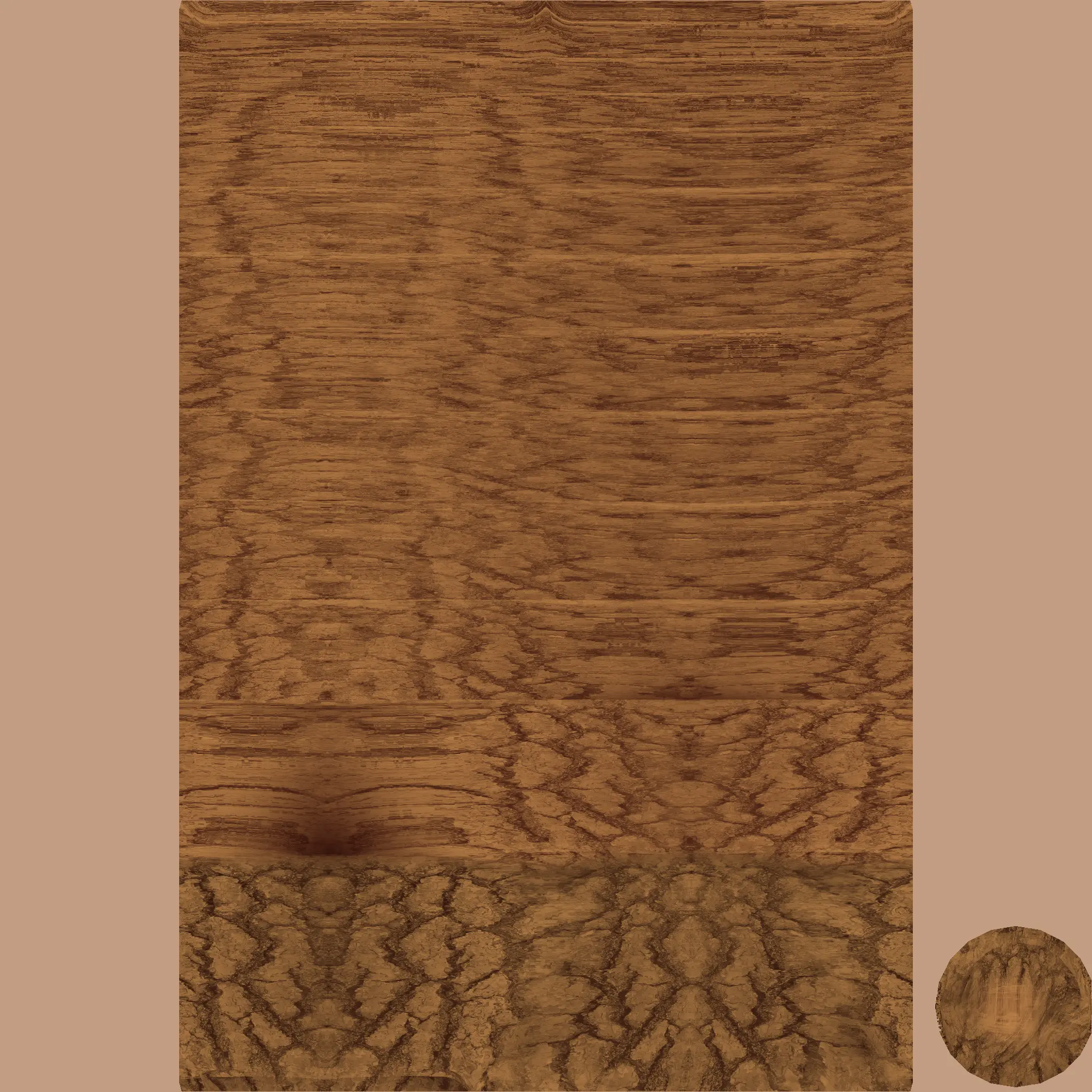 Painted Pine Tree Texture